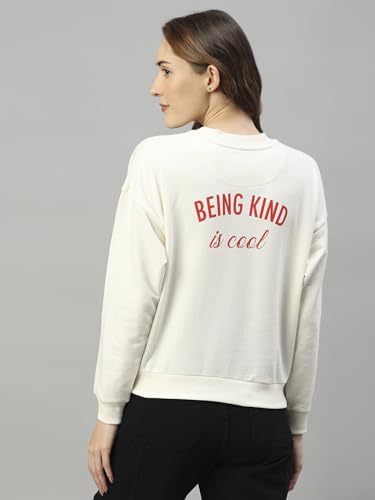 Image of HIGH Star Women's Fleece Printed Long Sleeves Sweatshirt