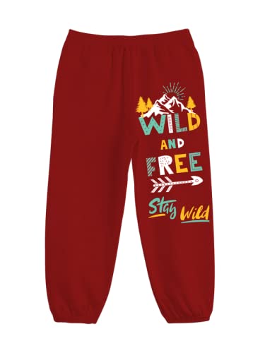 Le TASCA Unisex Regular Fit Cotton Track Pants for Kids