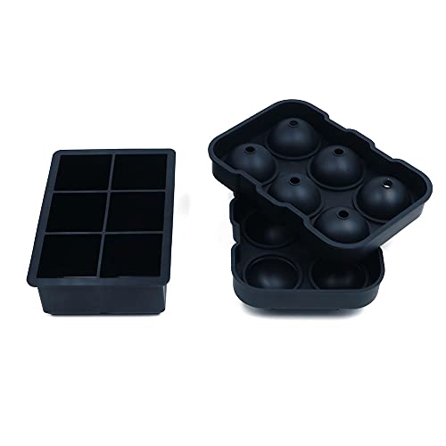 2 Cubeteras Grandes de Silicona con Tapa Alnicov
