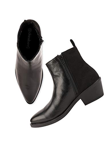 Image of Bruno Manetti Women's Zip Closure Cuban Heel Boots