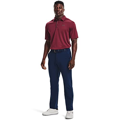 Image of Under Armour Men's Polyester Solid Tech Polo | T-Shirt | 1290140-001