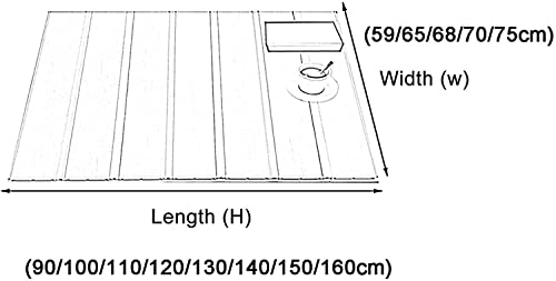 Support de rangement en PVC pour baignoire et détente - 6