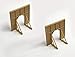 Outland Models Train Layout Timber Tunnel Portal (Single Track) 2 pcs Z Scale