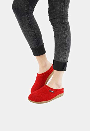 Giesswein Veitsch, Pantofole, Unisex - Adulto, Rosso Peperoncino 342, 44 Eu - 8