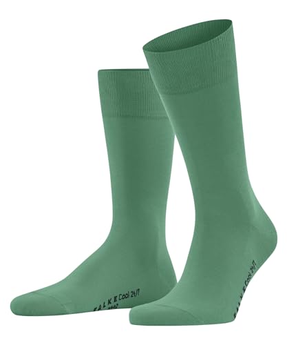FALKE Herren Socken Cool 24/7 M So Baumwolle einfarbig 1 Paar, Türkis Oceangreen 7506, 39-40
