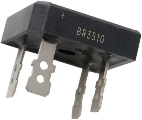 BR3510 DIP-4 BR 3510 Single-Phase Silicon Bridge Rectifier Diodes Chip 1000V 35A Metal Case
