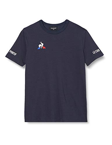 Tennis Tee Le Coq Sportif Fille SS N°3 Tricot pour club et match