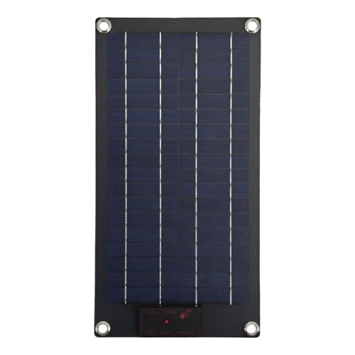 Ubxvamm Portable Solar Charging Panel 10W Outdoor Waterproof IP64 USB Output Solar Charging Pad for Mobile Power