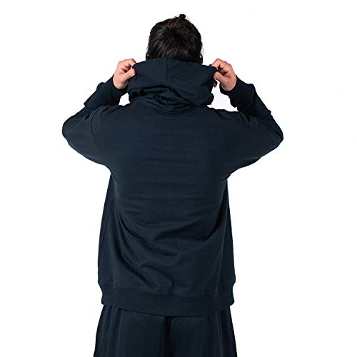 Spalding Men's Cotton French Terry Branded Hoodie3