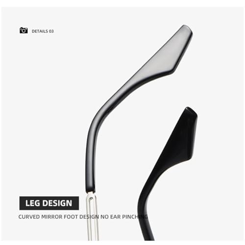 Lunettes de soleil double pont aux verres teintés style rétro chic - 5