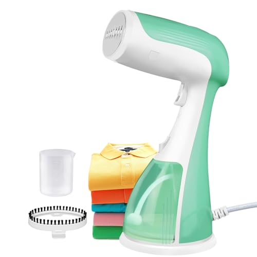 Reisebügeleisen Dampfglätter 1500W Dampfbürste Steamer 300mL Dampfbügel, Dampfbügeleisen Kleidung, Kein Bügelbrett Erforderlich, Kleingeräte Verwendbar für Reisen und Zuhause