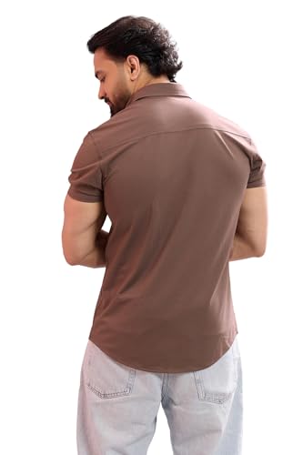 Image of FUAARK Mens Slim Fit Breathable, Lightweight & Stretchable Shirt for Casual wear