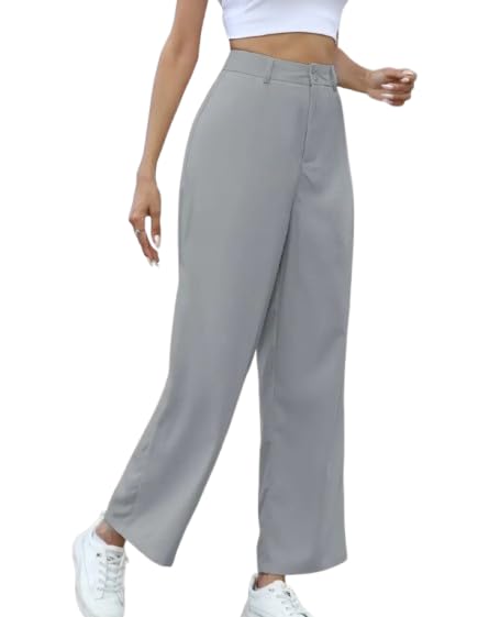 Image of CasualWear Regular Solid Trouser for Women, Trouser for Girls