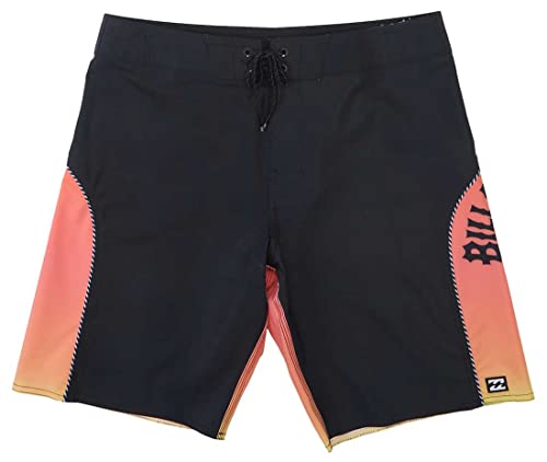 Billabong Arch Pro boardshort rouge fluo anti irritation pour le confort en surf