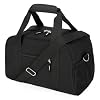 Searock 14-Inch Small Gym Bag for Men & Women, Mini Duffle Bag for Travel | Lightweight Carry On Duffel Bag for Travel, Sports, Fitness & Workout, Black