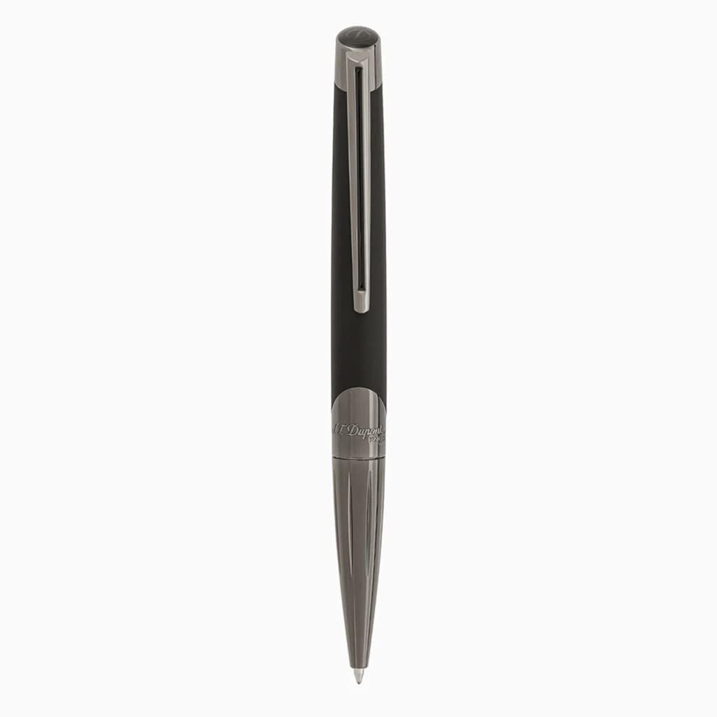 美品　デュポン　デフィ　ミレニアム　ボールペン　ブラック 名入れ無料 S.T.DUPONT デュポン DEFI MILLENIUM デフィ