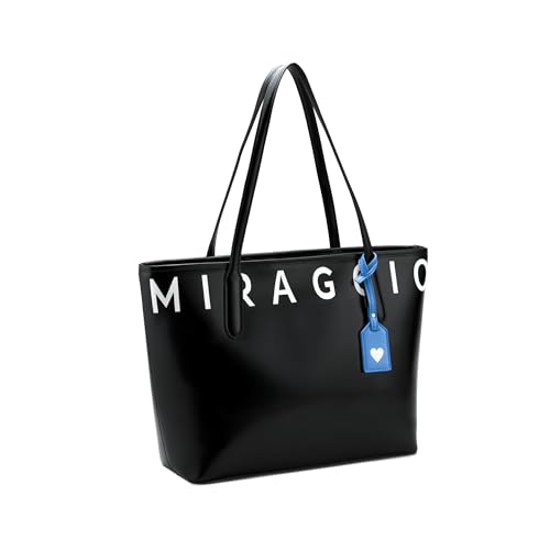 Image of Miraggio Akiva 13 Inch Laptop Tote Bag For Women Office Use | Office Tote Bag With Padded Laptop Sleeve And Zipper Closure | Stylish Totes