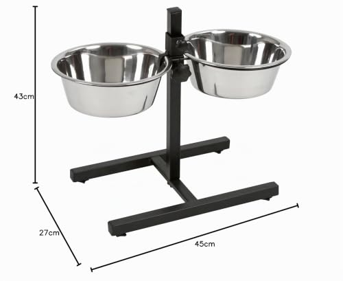 Kerbl Pet höhenverstellbare Futterbar
