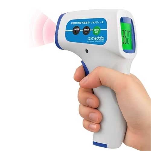 aimedata 非接触電子温度計 楽天市場】東亜産業 TOAMIT 非接触式電子温度計 aimedata アイメ