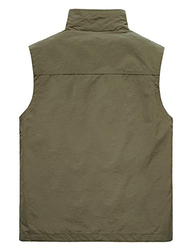 Hixiaohe HX000021 Men'S Casual Lightweight Outdoor Vest Work Fish Photo Travel Vest thumb #2