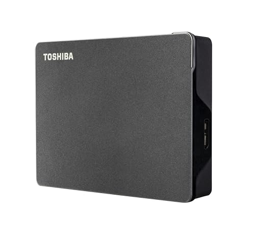 TOSHIBA 4TB Canvio Gaming Portable Externe Festplatte, USB 3.2 Gen 1, für PlayStation und Xbox,...