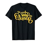 I'm His Queen I'm Her King Crown Valentine Couple Matching T-Shirt