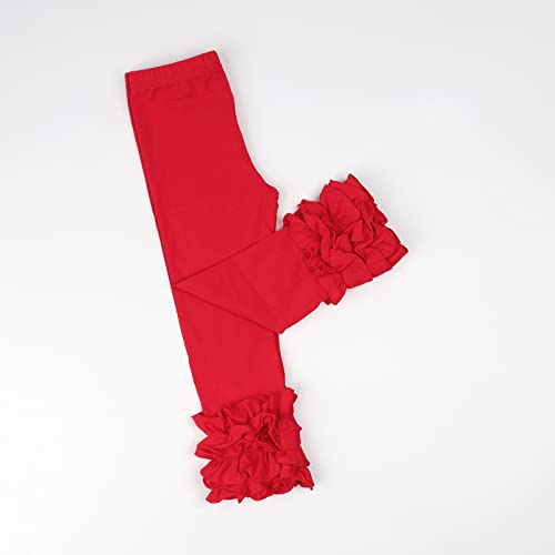 HOOLCHEAN Baby Toddler and Little Girls Cotton Ruffle Leggings3