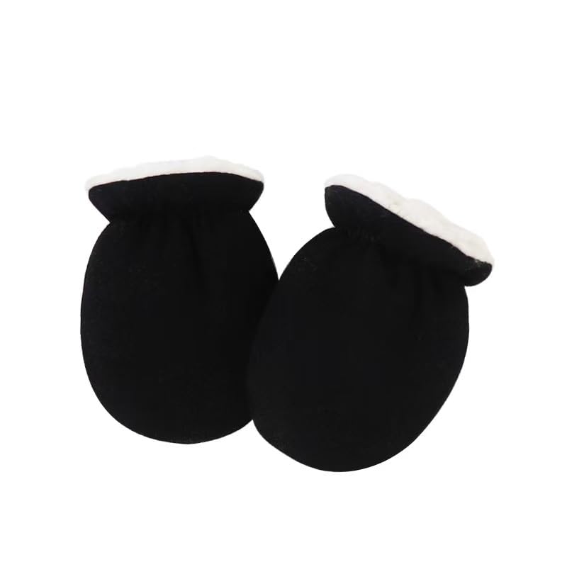 Baby Mittens Fleece Lined Infant Mittens Warm Newborn Boys and Girls Mittens Snow Gloves 0-6M3