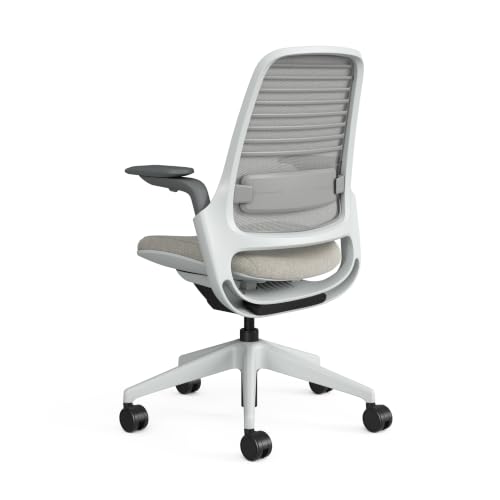 Image of Steelcase Series 1 Ergonomic Office Chair | Adjustable Lumbar Support, 4D Arms, LiveBack System | Weight-Activated Recline | 12-Year Warranty