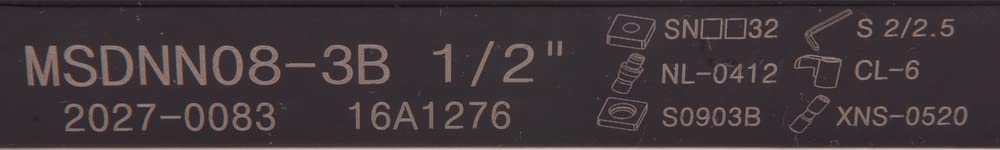 Micro 100 10-3153 Indexable Tool Holder SCBCR, .267