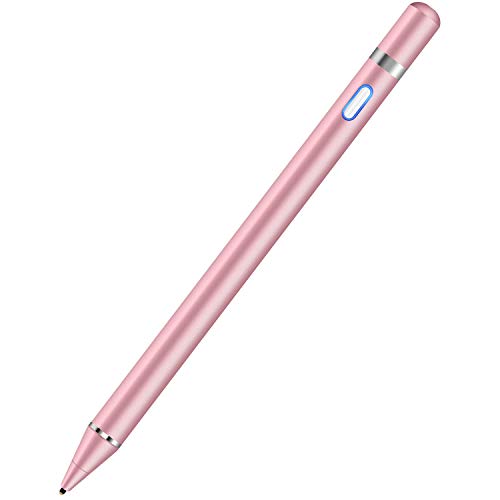 MEKO Lápiz capacitivo para iPad, lápiz digital recargable de punta fina de...