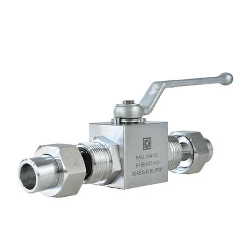 Válvula de bola DN6-25 de acero inoxidable con doble alambre exterior soldado 5