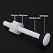Toilet Screw Fixings Set Professional Repair Tool Toilet Fitting