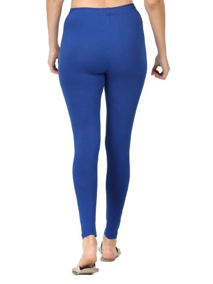 Image of Robinbosky Premium Stretchable Cotton Ankle Legging for Women | Suitable for Formal wear & Casual wear | High-End Elastic Makes The Leggings Squat Proof and Durable for Travel, Yoga, & Workout.