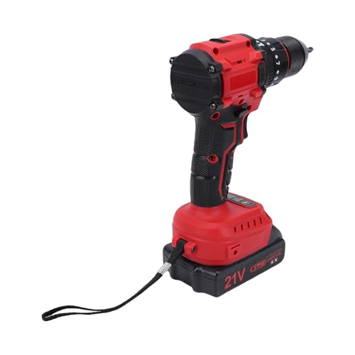 Perceuse à percussion sans fil avec LED pour perçage du bois et métal