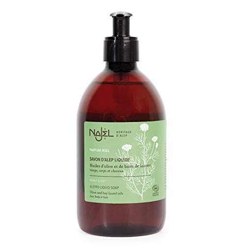 Najel Jabon Alepo Liq. Rosa Damas 500Ml Eco Najel 100 g