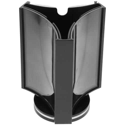 GLEAVI Table Menu Display Stand Rotating Sign Holder Acrylic File Holder for Cafe Mall Retail