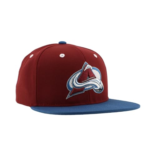 Image of ZHATS NHL Unisex-Adult NHL Officially Licensed Adjustable Snapback Hat Flat Bill Z11 Icon Two Color