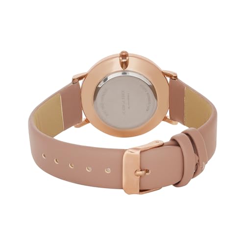 Image of Joker & Witch Enchant 36mm Mauve Dial 18mm Mauve Faux Leather Watch for Women