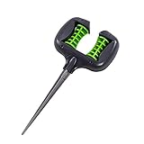 ✅ FEST: Dank der Erdanker aus Metall lassen sich die Schlauchhalter sicher & fest in jedem Boden verankern.