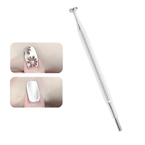 Herramienta magnética para uñas | Accesorios de capa de uñas de los pies de doble extremo - Herramienta magnética de gel - para mujeres, dama, novia, adolescente, madre, hogar, viajes, salón, pintura