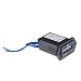 Produktbild Sharplace DC/AC 10-80V Digital Betriebsstundenzähler Stundenzähler Zeitzähler mit LCD Anzeige Für Auto LKW Motor