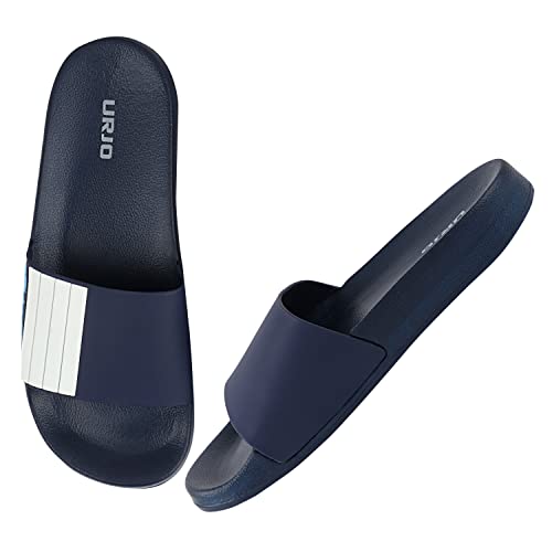 Image of URJO Kids's Sliders /Slippers Lightweight Super Flexible Arch Support Durable Anti Skid & Stylish Dailywear Sliders /Slippers for Boy's & Girl's