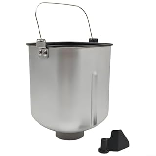 Robusto secchio per macchina del pane con paletta di miscelazione per installazione aftermarket antiaderente per un migliore rilascio