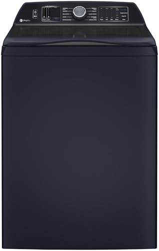 Profile 5.4 cu. ft. Capacity Top Load Washer in Sapphire Blue with Smarter Wash Technology and Adaptive SmartDispense