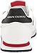 Armani Exchange A|X Men's Lace Up Logo Sneaker, Optical White + Black, 11