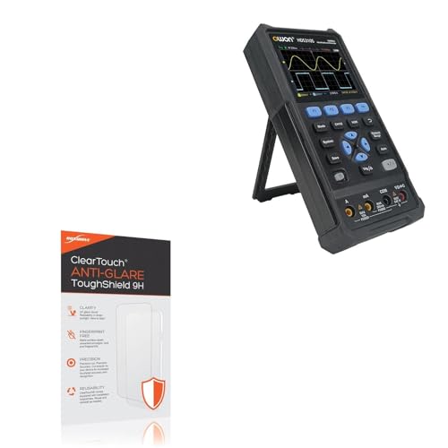 BoxWave Screen Protector Compatible with Owon HDS320S - ClearTouch Anti-Glare ToughShield 9H (2-Pack), Anti-Glare 9H Tough Flexible Film Screen Protector