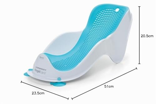 Miniatura 6 de Foppapedretti, Acquolina, Soporte Para Bañera, Para Niños Desde El Nacimiento Hasta Los 6 Meses Hasta 9 Kg , Blanco Turquesa, 0,4 Kg, 1 Unidad