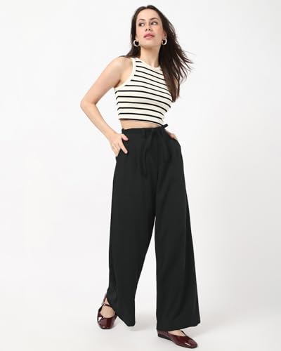 Image of Bewakoof Women's Regular Casual Pants