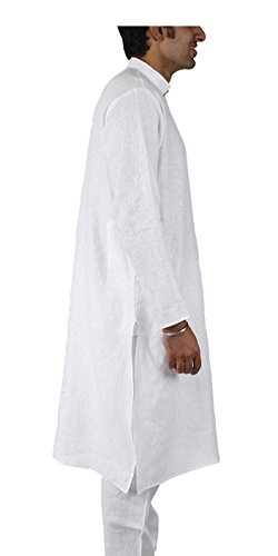 Kurta para hombres Royal Kurta confección recta premium para ropa de verano 3